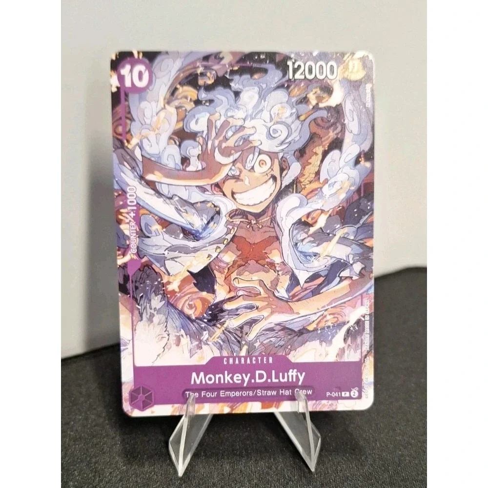 One Piece Monkey D. Luffy P-041 English 041 Purple Starter Deck